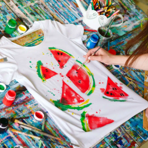 Art Soc X Solidaritee T-shirt Painting Charity Fundraiser